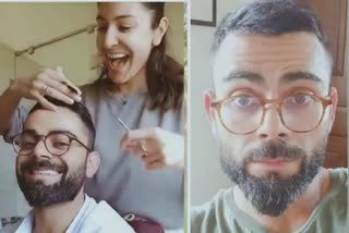 Anushka Sharma Turns Hairstylist For her Husband Virat Kohli During Quarantine