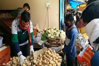 Vegetables available in markets in Shimla