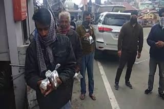 Gurudwara Singh Sabha in Shimla, providing food to the poor by langar every day