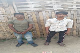 theft during the lockdown, two arrested at dima hasao