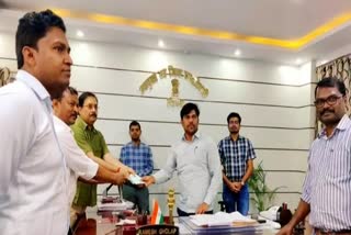 Officers deposited 7 days salary to CM Relief Fund for Corona victims