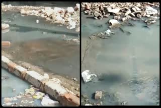 waterlogging in nangloi delhi