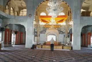 hymn continue in gurdwara shri nada sahib