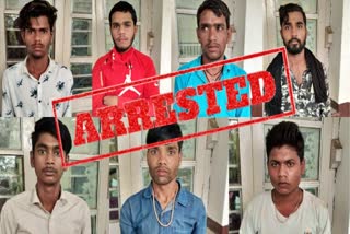 7 arrested for violating lockdown in bilaspur