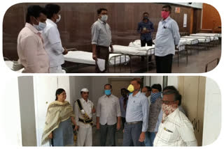 Quarantine wards in annatapur