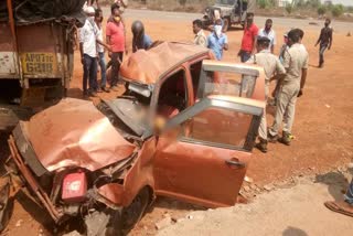 series accident at rameshwar chowk, 2 death