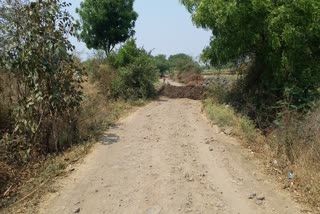 _ROAD BLOCK in bidar-maharastra border