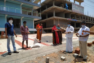 food distribution to beggers in Mangalore