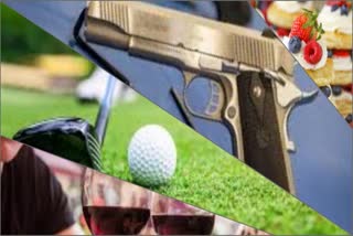 What's essential? In France: pastry, wine. In US: golf, guns