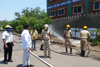 Liquid Spraying at Kaul Bazaar!