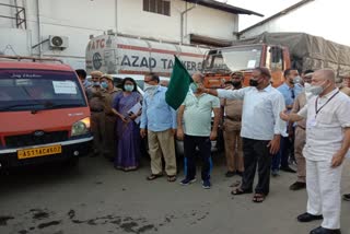 five crore sanitizer distribution at guwahati