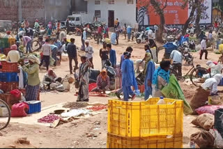 pratappur market in lockdown