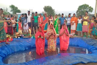 Chaiti Chhath Puja celebrated in Jamshedpur