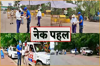 policemen-posted-in-chowk-squares-are-giving-advice-to-people-wandering-on-the-streets-in-raipur