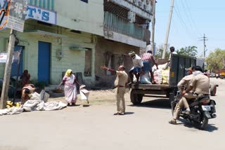 police shift Migration of fruits to municipal grounds.