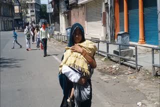 Workers trapped in Jaipur, मजदूरों का पलायन