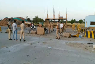 Palwal: Haryana-UP border seal, police of both states deployed