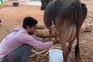 actor pratham staying his village halagapur