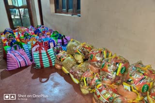 anjuman islamia committee distributed ration to the needy in kondagaon