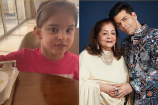 KJo shares adorable video of 'high tea' with mom, daughter