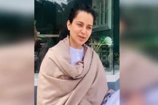 Bollywood actress Kangana Ranaut shared video on social media