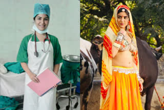 Bollywood actress Shikha Malhotra turned as a nurse