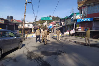 Police beat up employee even after passing curfew in Shimla