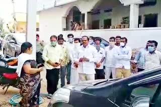 awareness on corona prevention to people by narayanakhed mla bhupal reddy