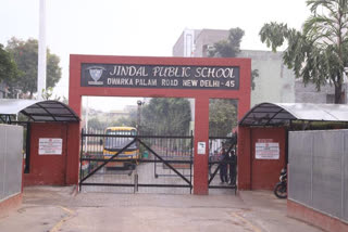 students are connected to teachers through social media at jindal public school in delhi
