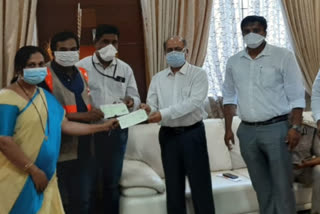 8 lakh Grants for sanitizer, mask purchase for unorganized workers.