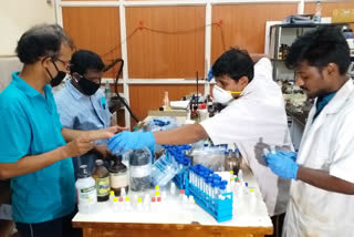 Covid-19 fight: Behrampur students develop hand sanitizers in Odisha