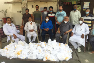 Bhiwana Mahapanchayat decided to give ration to 5 thousand needy families