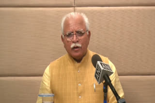 statement of CM Manohar Lal