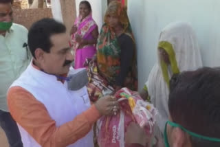 Former Minister Dr. Narottam Mishra reached Datia