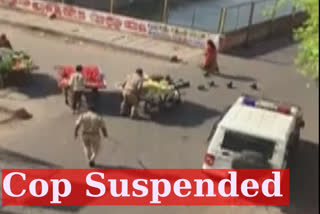 Ahmedabad cops overturn fruits, vegetable carts, inspector suspended