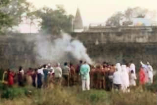 funeral ceremony in jain temple