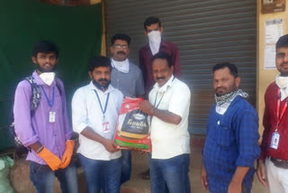 Grocery distribution to Journalists in Kadaba