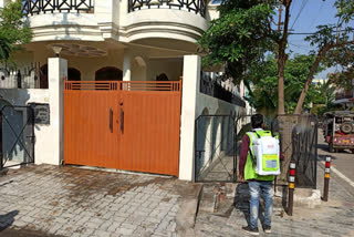 sanitization in area of president residence