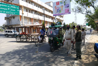 जमुई में लॉक डाउन का असर