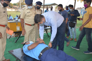 Blood donation camp