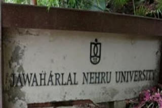 delhi police  corona virus  lockdown in india  Jawaharlal Nehru University  Aishi Ghosh  JNU student warns of spreading corona  ജെഎൻയു വാർത്ത  ജെഎൻയുവില്‍ വിദ്യാർഥിയുടെ പ്രതിഷേധം  ഐഷി ഘോഷ്  ഡല്‍ഹി പൊലീസ്
