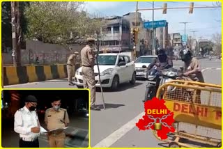 ACP takes action against Delhi lockdown violators in Inderlok