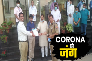 Covid-19, Former MP Dr.Mahesh Sharma handed over 100 beds to the free regime.