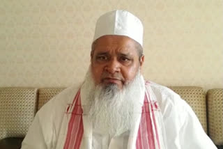 Badaruddin Ajmal request to pray Juhur namaz at home instead of Majid