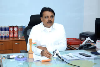 District Collector b. Sharath