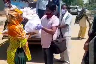 Due to the lock down, the food of the poor is stopped from water