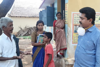 MLA .C.S  Niranjan Kumar  visit to  Gundlupete villages