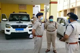 IG inspected curfew in Churu