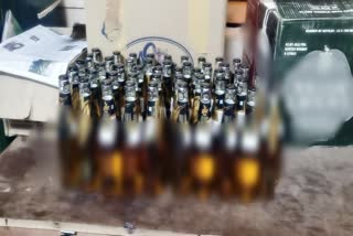 liquor seized in Bengaluru, worth 1.25 lakh