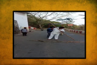 python at ananvaram ghat road at east godavari dst